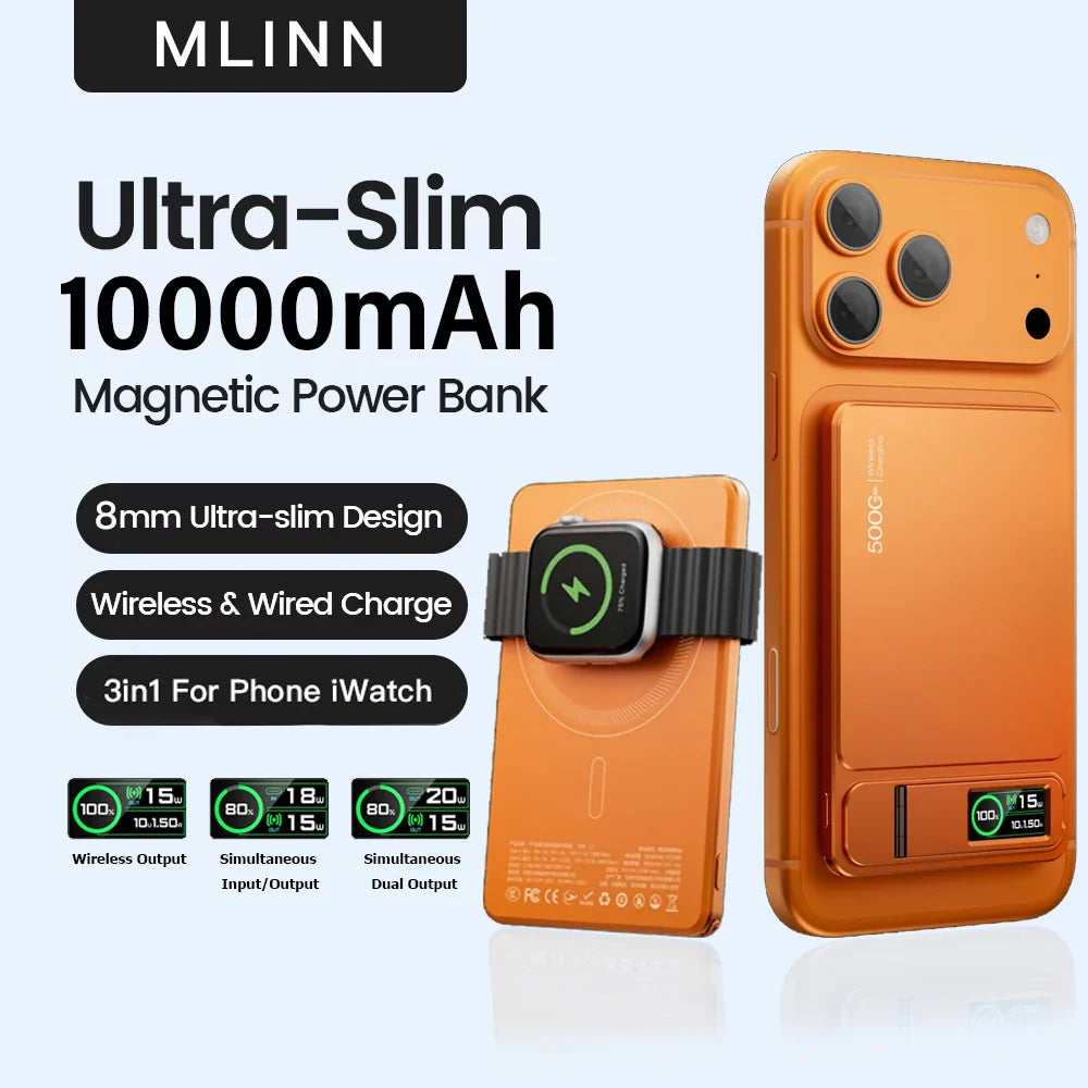 Magnetic Power Bank for iPhone