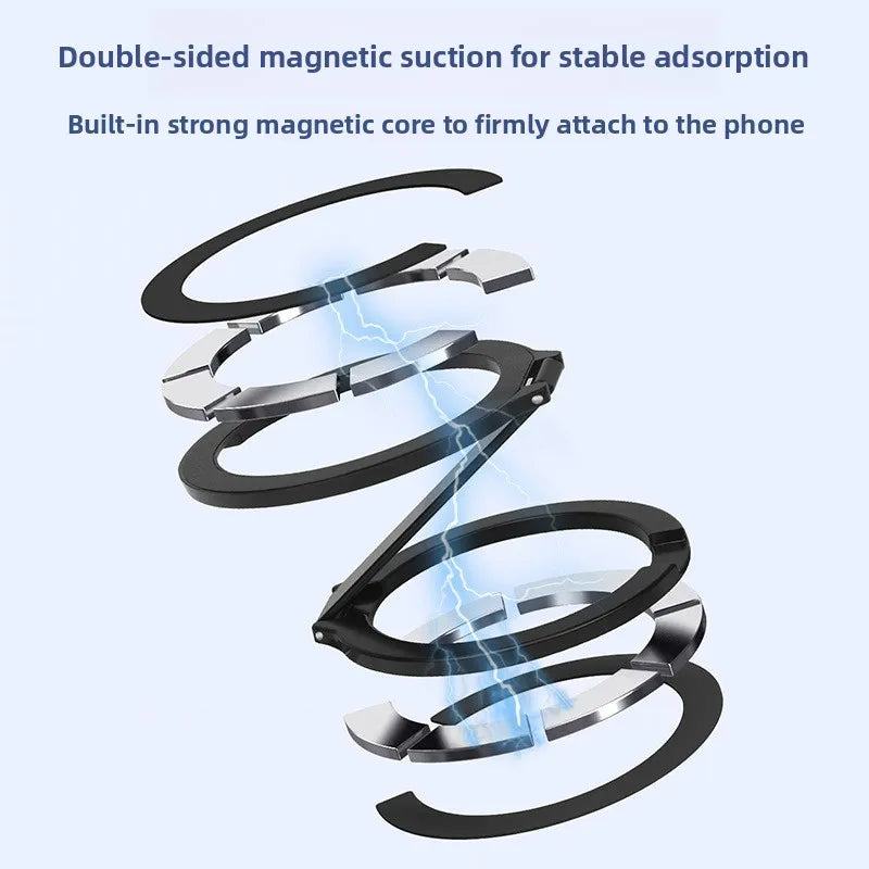 Double-Sided Magnetic Phone Ring Holder