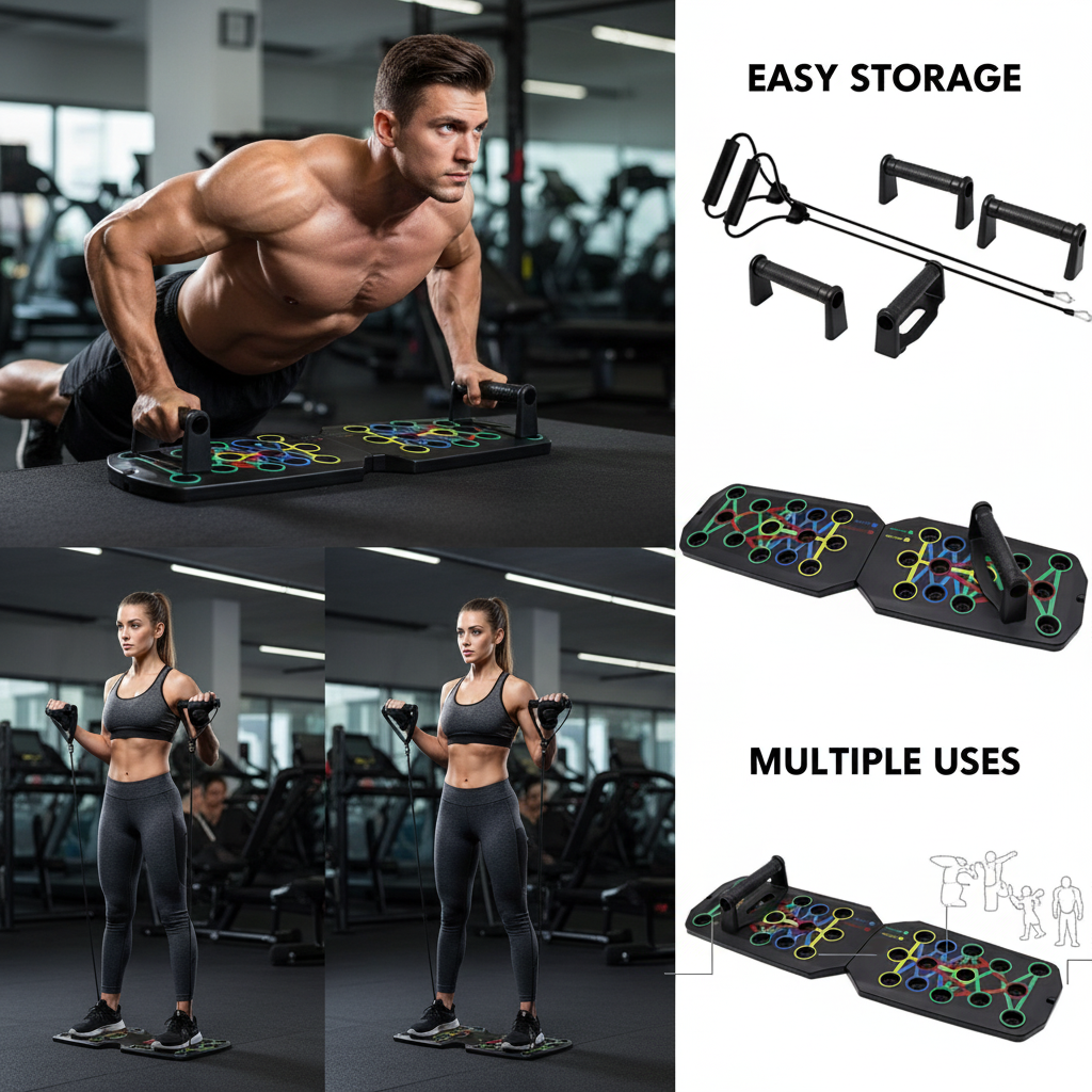 Portable Push-Up Power Board
