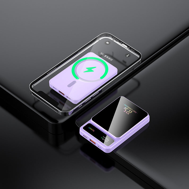 Ultra-Thin Magsafe Magnetic Wireless Fast Charging Power Bank 10000 mAh
