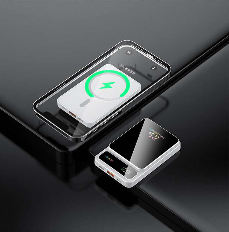 Ultra-Thin Magsafe Magnetic Wireless Fast Charging Power Bank 10000 mAh
